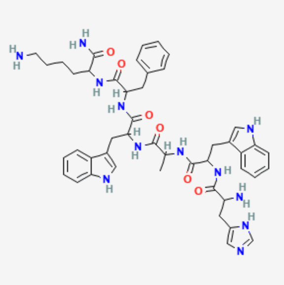 GHRP-6 molecular structure