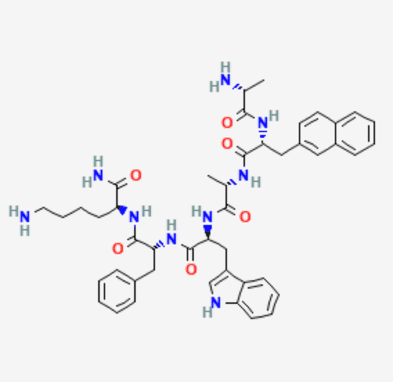 GHRP-2 molecular structure
